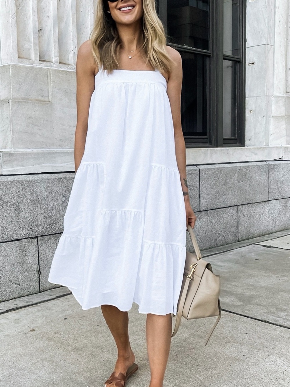 Jenni Kayne Summer Dress - white small